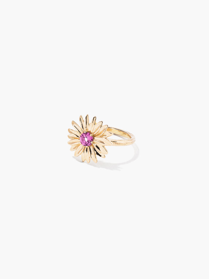 Bague Bouquet Grenat Rhodolite