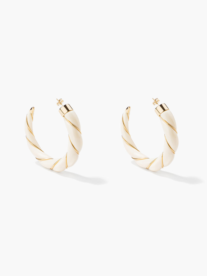 Boucles d'oreilles Diana Ivoire