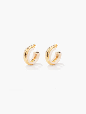 Boucles d'oreilles Nazca ivoire