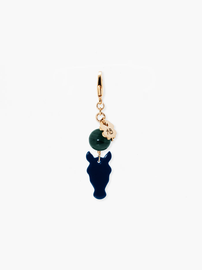 Charm cheval navy