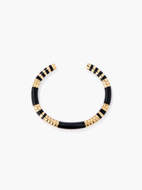 Jonc Positano noir serpent