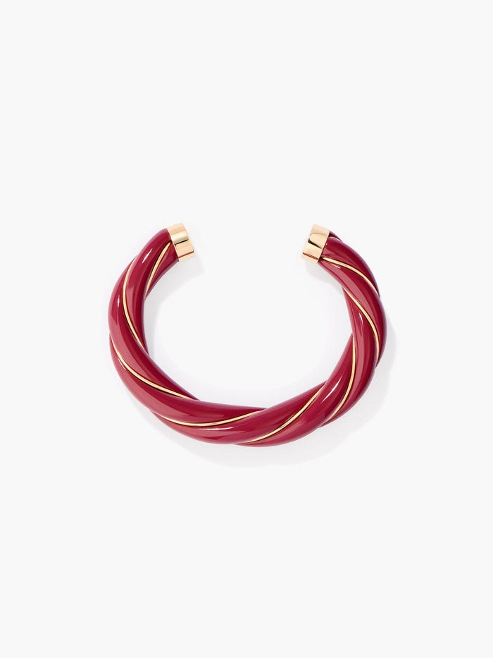 Jonc Diana bordeaux