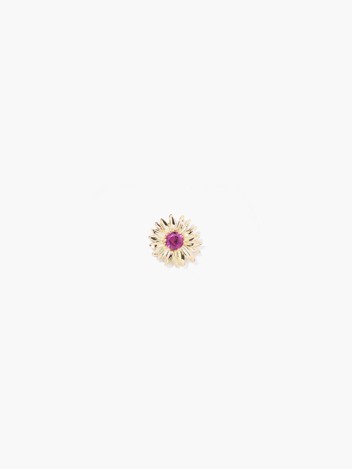 Boucle d’oreille Bouquet Grenat Rhodolite