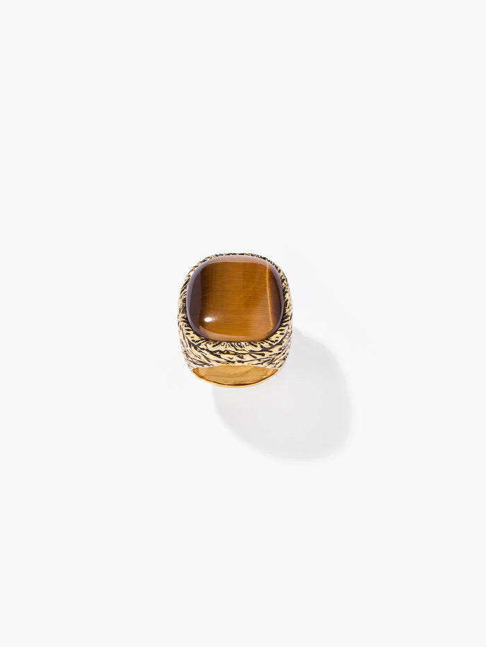 Bague Miki œil de tigre