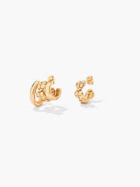 Boucles d'oreilles asymétriques Maddock