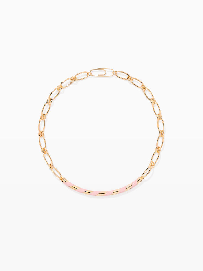 Collier Positano baby pink