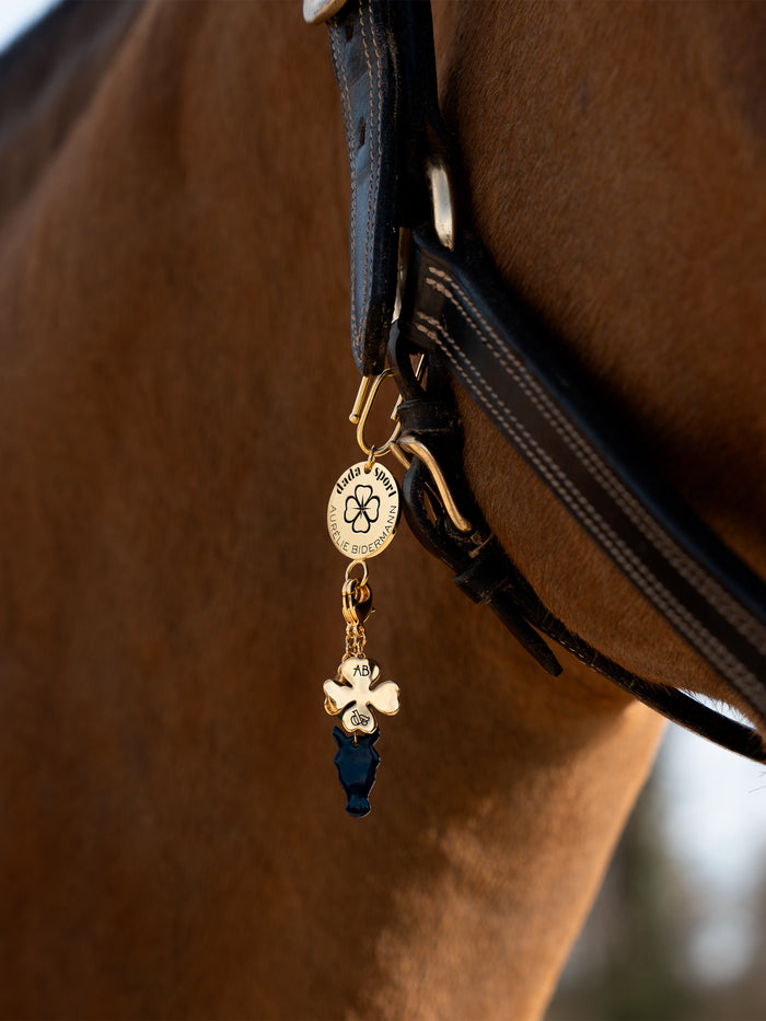 Charm cheval navy